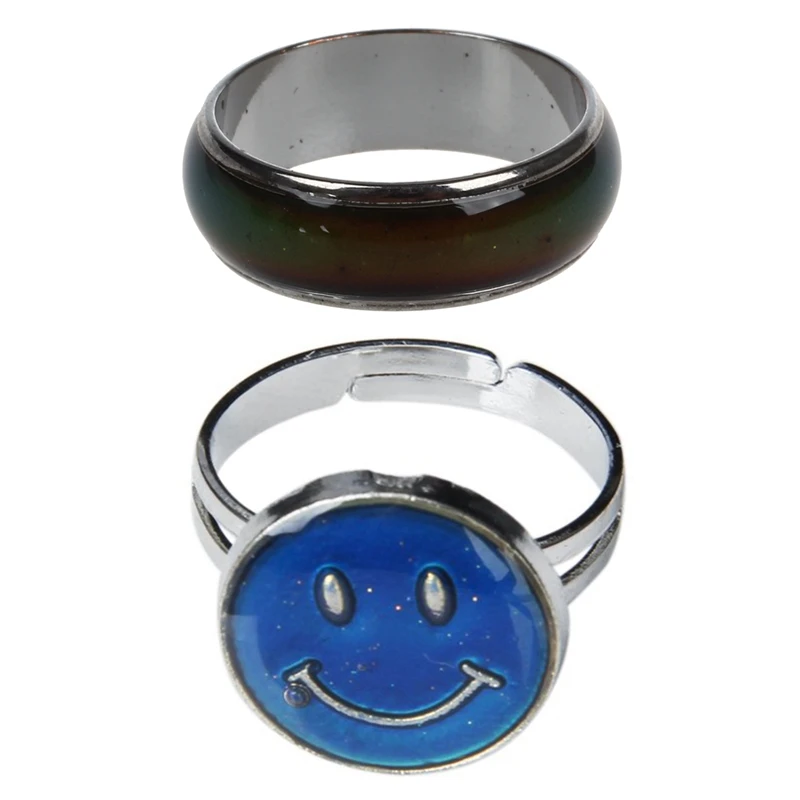 Emotion Feeling Mood Color Changeable Alloy Ring US Size With Ring Of Mood Change Of Face Of Smile
Emotion Feeling Mood Color Changeable Alloy Ring US Size With Ring Of Mood Change Of Face Of Smile