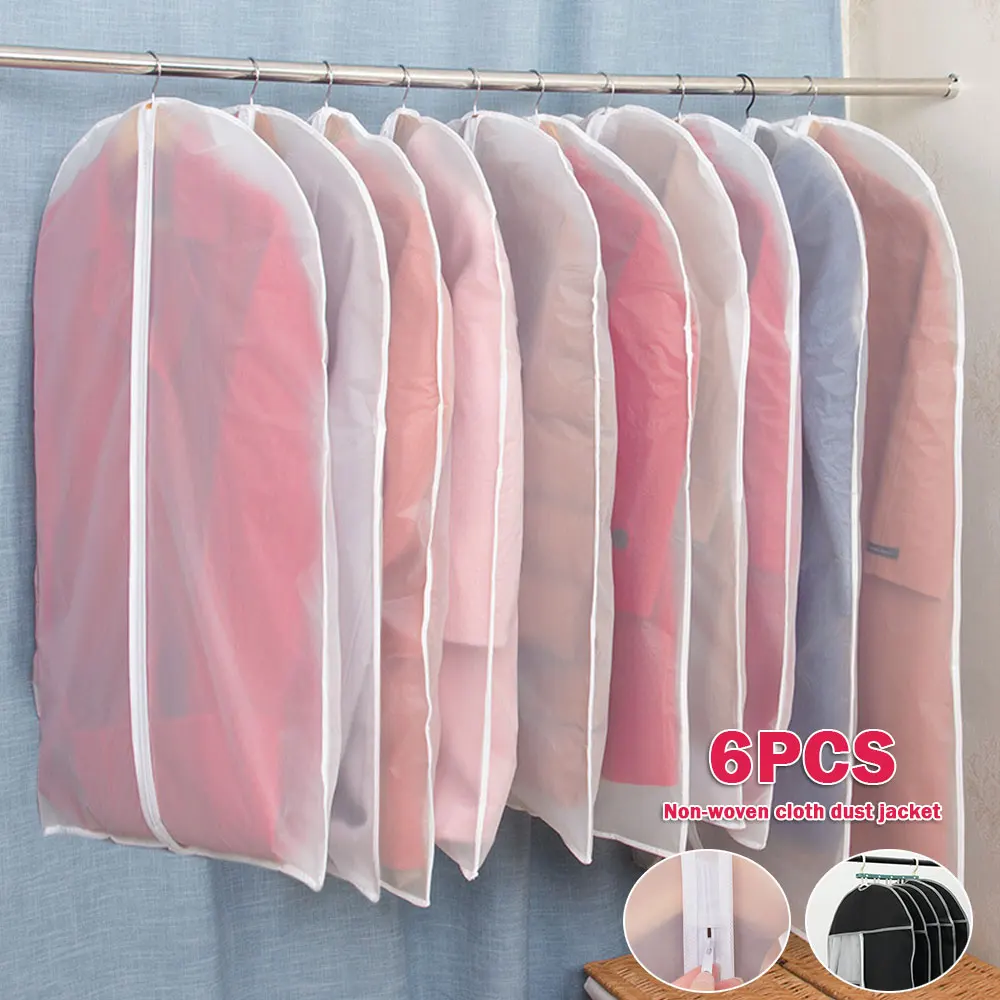6Pack Hanging Garment Bag Dress Suit Bag Cover Protectors Breathable Garment Bag Covers Dustproof
6Pack Hanging Garment Bag Dress Suit Bag Cover Protectors Breathable Garment Bag Covers Dustproof