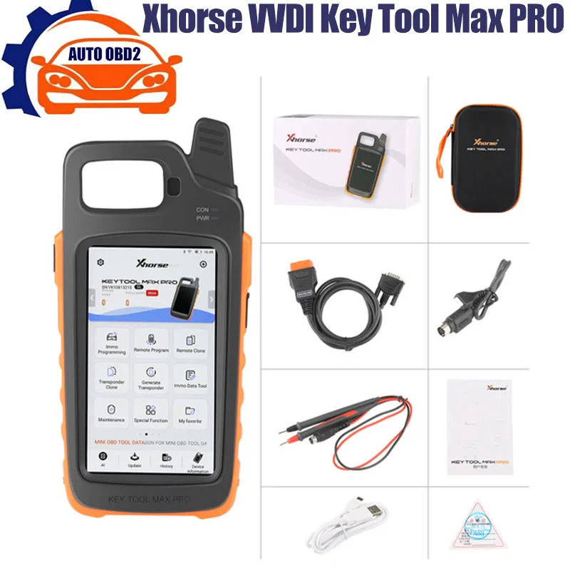 Xhorse VVDI Key Tool Max PRO Combines Key Tool VVDI Mini Key Tool/ VVDI MINI OBD Tool Support Generate Transponder&Remote
Xhorse VVDI Key Tool Max PRO Combines Key Tool VVDI Mini Key Tool/ VVDI MINI OBD Tool Support Generate Transponder&Remote