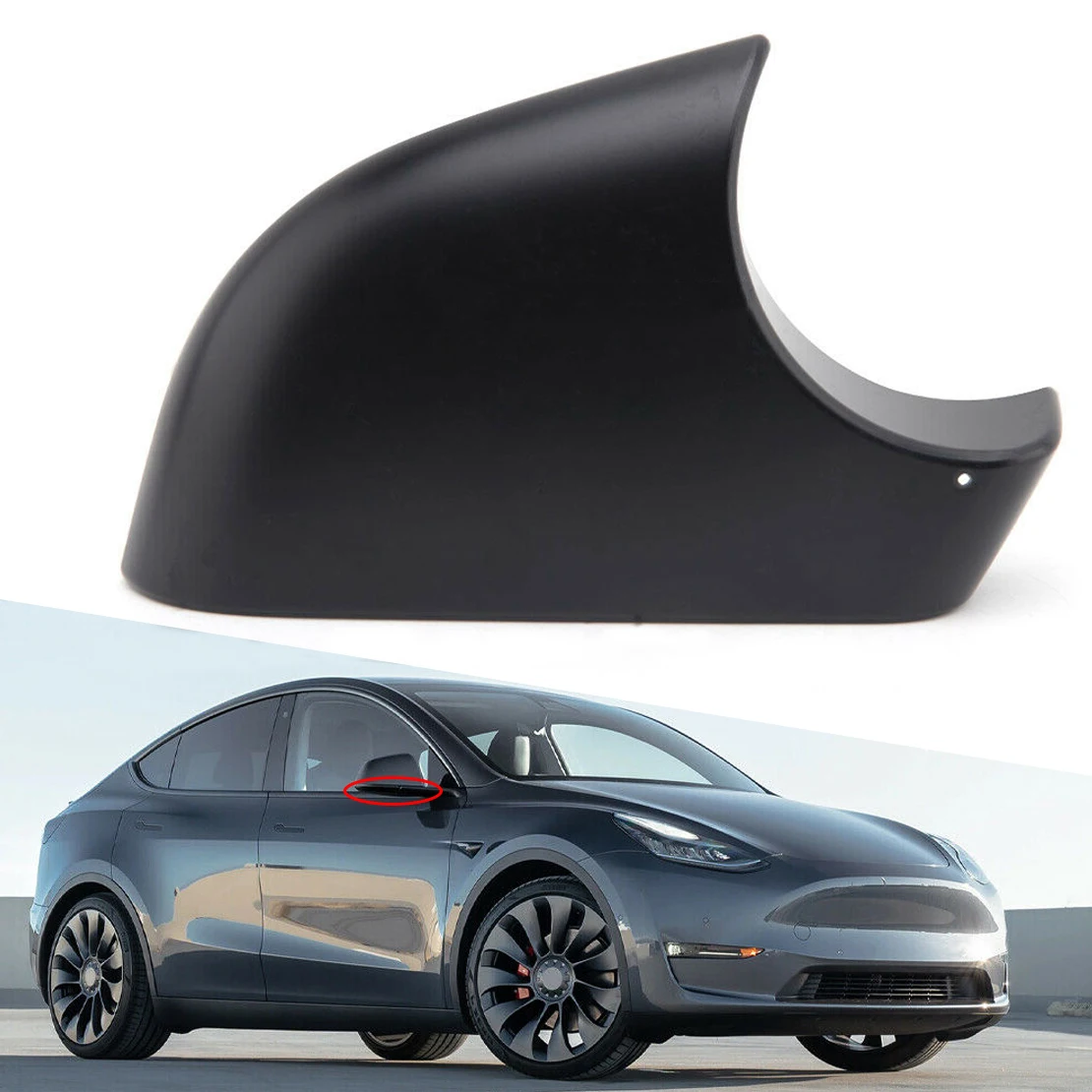 Front Right Side Rearview Door Wing Mirror Cover Lower Bottom Holder ABS Black Fit for Tesla Model Y 2018 2019 2020 2021
Front Right Side Rearview Door Wing Mirror Cover Lower Bottom Holder ABS Black Fit for Tesla Model Y 2018 2019 2020 2021