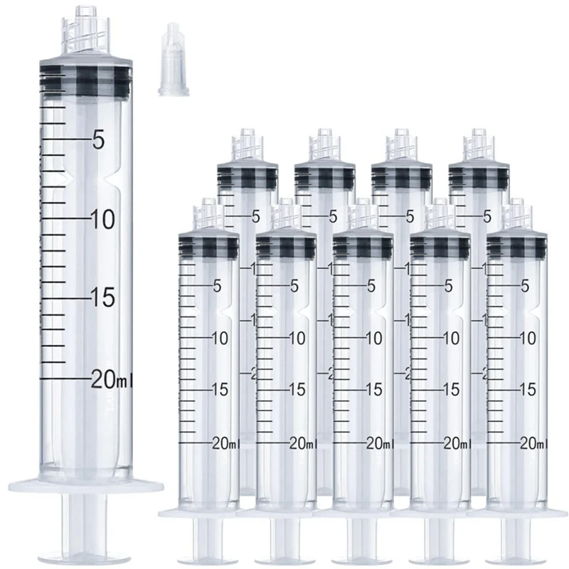 20Ml/Cc Plastic Large Syringes Without Needle For Scientific Labs And Measuring Liquids, Dispensing
20Ml/Cc Plastic Large Syringes Without Needle For Scientific Labs And Measuring Liquids, Dispensing