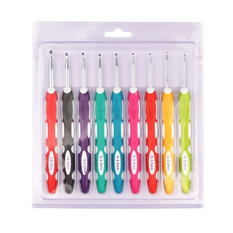 9Pcs/Set Knitting Needle Crochet Hook Sweater Needle Crochet Needles Sewing Accessories Haaknaalden DIY Hand-Made Tool
9Pcs/Set Knitting Needle Crochet Hook Sweater Needle Crochet Needles Sewing Accessories Haaknaalden DIY Hand-Made Tool