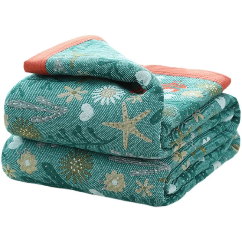 Cusack Cotton Gauze Towel Quilt Blanket for Flat Sheet Bed 200*230 150*200 Double Sided Jacquard
Cusack Cotton Gauze Towel Quilt Blanket for Flat Sheet Bed 200*230 150*200 Double Sided Jacquard