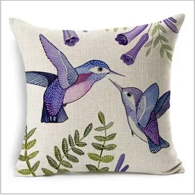 decorative pillow Nordic painting linen cushion 45x45 colorful birds almofadas para sofa
decorative pillow Nordic painting linen cushion 45x45 colorful birds almofadas para sofa