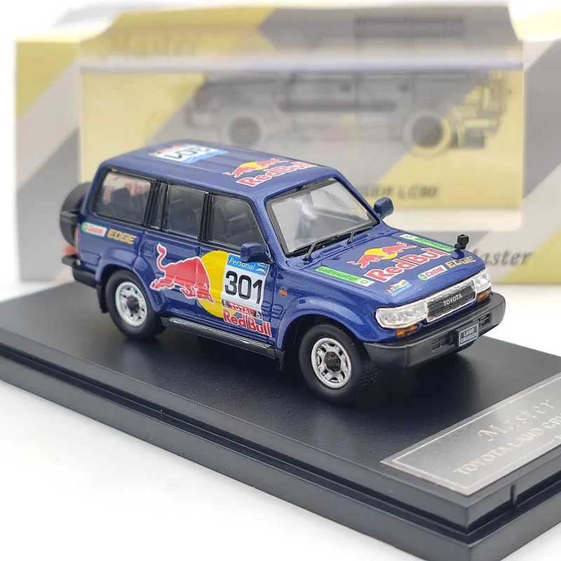 Master 1/64 Toyota Land Cruiser LC80 коллекционные модели автомобилей из сплава с рисунком
Master 1/64 Toyota Land Cruiser LC80 коллекционные модели автомобилей из сплава с рисунком