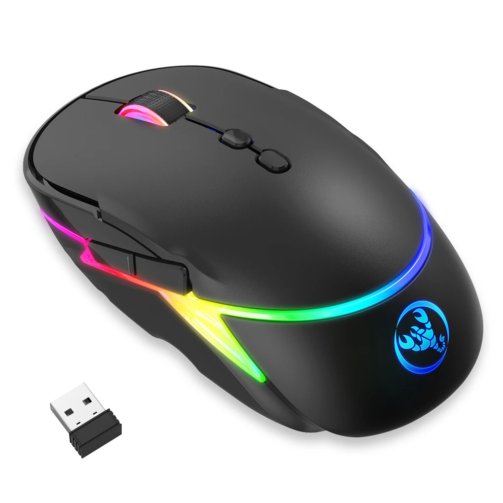 Беспроводная перезаряжаемая компьютерная мышь RGB светильник 2,4 ГГц, регулируемые Игровые Мыши с USB-приемником, аксессуары для настольного П...
Беспроводная перезаряжаемая компьютерная мышь RGB светильник 2,4 ГГц, регулируемые Игровые Мыши с USB-приемником, аксессуары для настольного П...