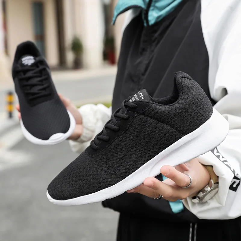 Men Women Sneakers Tennis Running Sport Shoes Summer Male Breathable Mesh Casual Sneakers Lovers Walking Trainers Shoes Plus 48
Men Women Sneakers Tennis Running Sport Shoes Summer Male Breathable Mesh Casual Sneakers Lovers Walking Trainers Shoes Plus 48