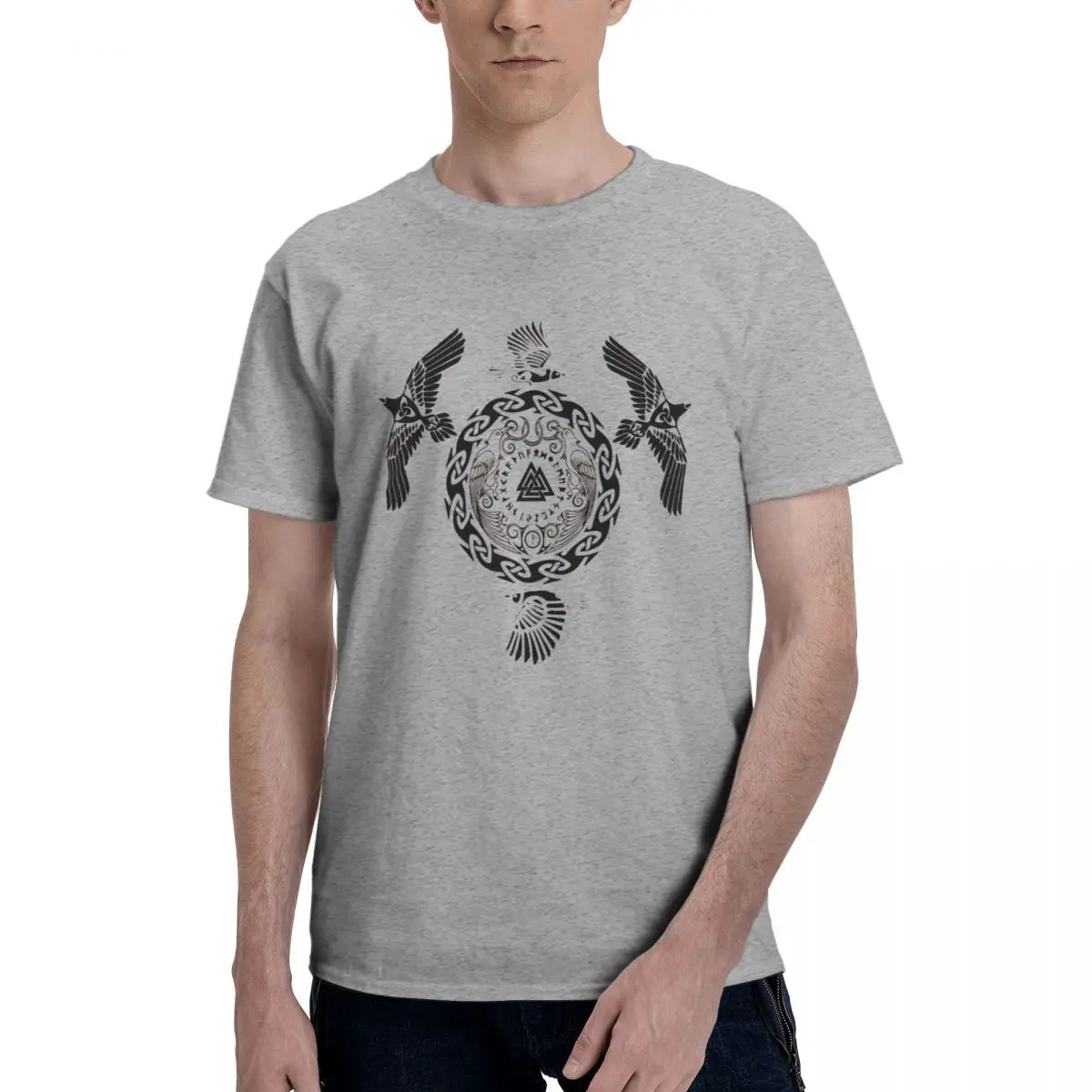 Anime Viking Odin S Ravens Vikings T Humor Graphic Men's Basic Short Sleeve T-Shirt men set R203 Graphic Tops Tees
Anime Viking Odin S Ravens Vikings T Humor Graphic Men's Basic Short Sleeve T-Shirt men set R203 Graphic Tops Tees