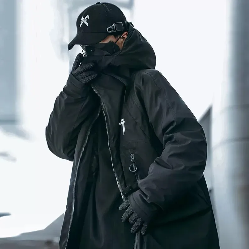 Куртка мужская и женская хлопковая с подкладкой, функциональная Свободная Повседневная однотонная теплая утепленная, с высоким воротником...
Куртка мужская и женская хлопковая с подкладкой, функциональная Свободная Повседневная однотонная теплая утепленная, с высоким воротником...