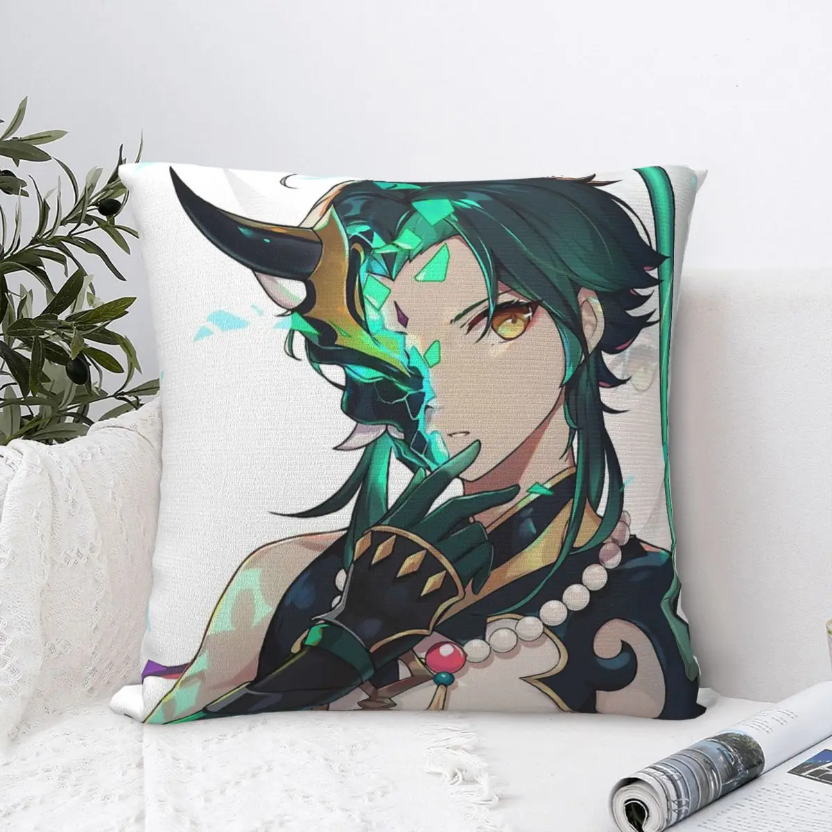 Xiao Genshin Impact Cojines декоративная подушка для стула
Xiao Genshin Impact Cojines декоративная подушка для стула