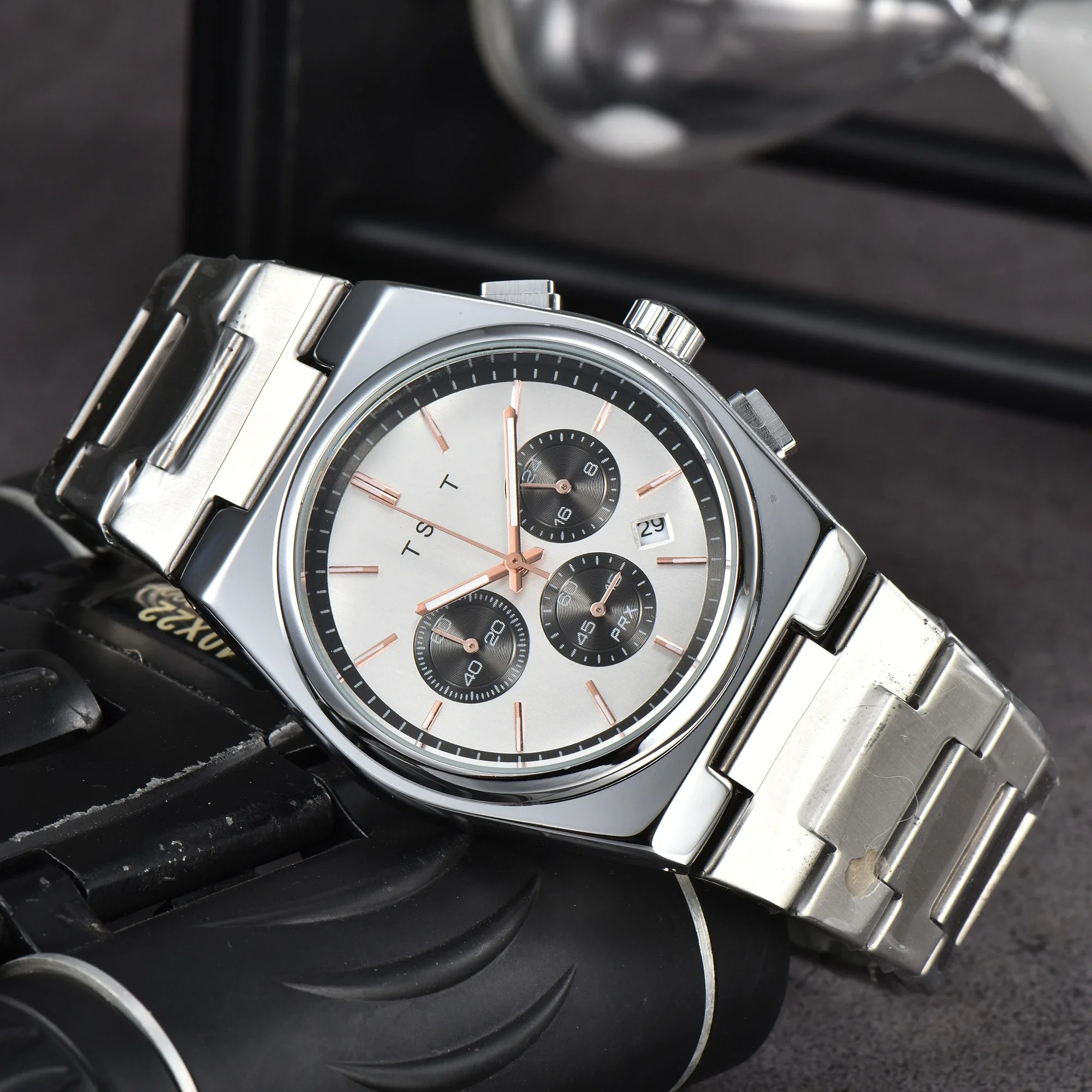 Luxury Brand Watches for Men Tissot Quartz PRX Chronograph High Quality Business Wristwatch Auto Date Dial Waterproof
Luxury Brand Watches for Men Tissot Quartz PRX Chronograph High Quality Business Wristwatch Auto Date Dial Waterproof