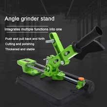 Cutting Machine Stand Upgrade Version 45° Angle Grinder Fixed Holder Bracket Universal Desktop Polishing Machine Conversion