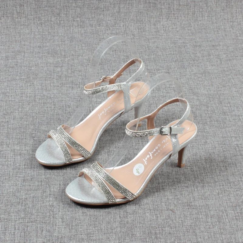 Large Size Sandals Stiletto Heels Comfort Shoes for Women Bling Bling Open Toe Suit Female Beige Big Bright Peep Fashion Rhinest
Large Size Sandals Stiletto Heels Comfort Shoes for Women Bling Bling Open Toe Suit Female Beige Big Bright Peep Fashion Rhinest