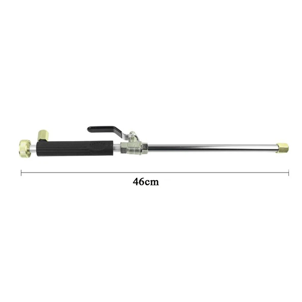 46cm Water Jet High Pressure Water Jet 46cm Garden Hose Wand Sprayer Watering Spray Sprinkler Pressure Washers
46cm Water Jet High Pressure Water Jet 46cm Garden Hose Wand Sprayer Watering Spray Sprinkler Pressure Washers