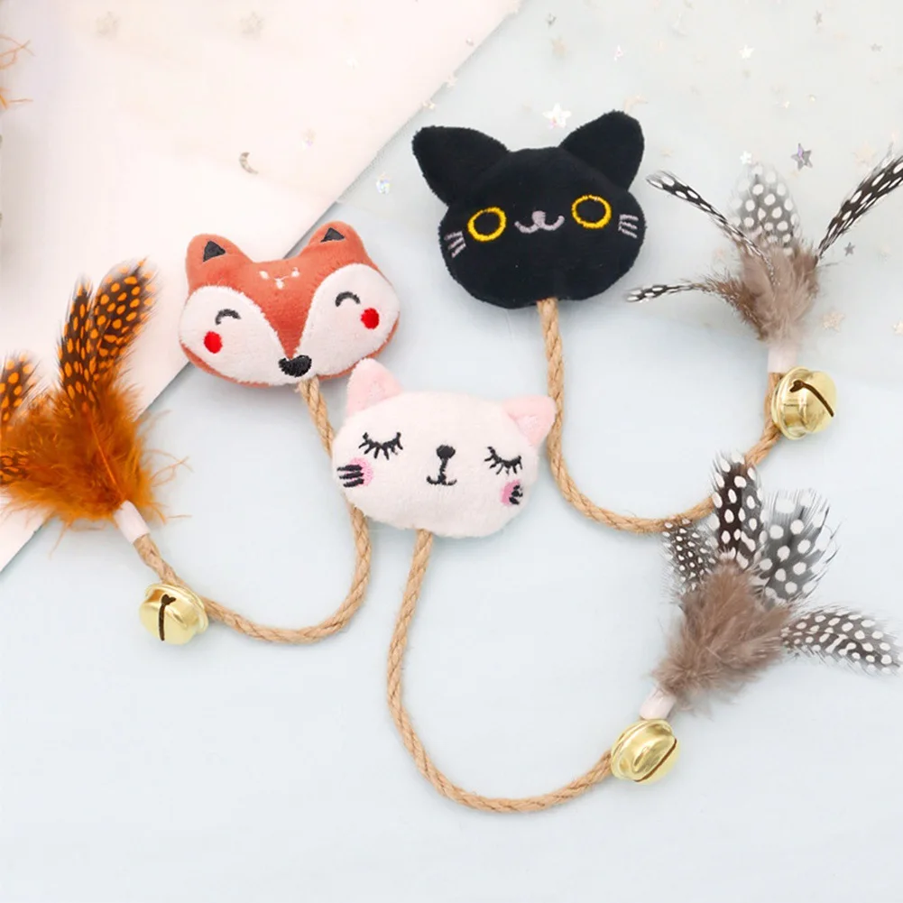 Funny Cat Teeth Chewing Toy Feather Bell With Catnip Cat Animal Shape Doll Pet Hemp Rope Molar Rod Pet Kitten Supplies
Funny Cat Teeth Chewing Toy Feather Bell With Catnip Cat Animal Shape Doll Pet Hemp Rope Molar Rod Pet Kitten Supplies