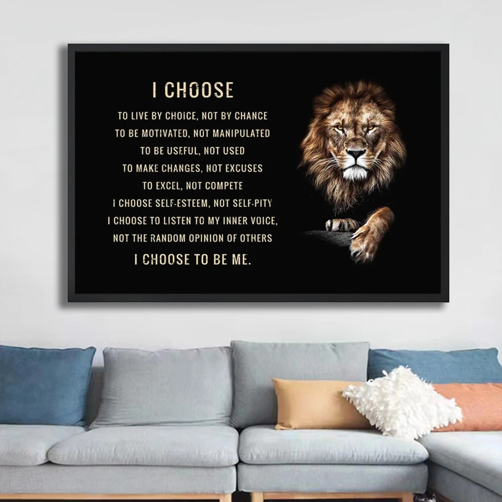 Motivational Inspiration Quotes Wall Art Lion Poster Canvas Painting Modern Home Decor Animal Print Wall Art Painting Pictures
Motivational Inspiration Quotes Wall Art Lion Poster Canvas Painting Modern Home Decor Animal Print Wall Art Painting Pictures