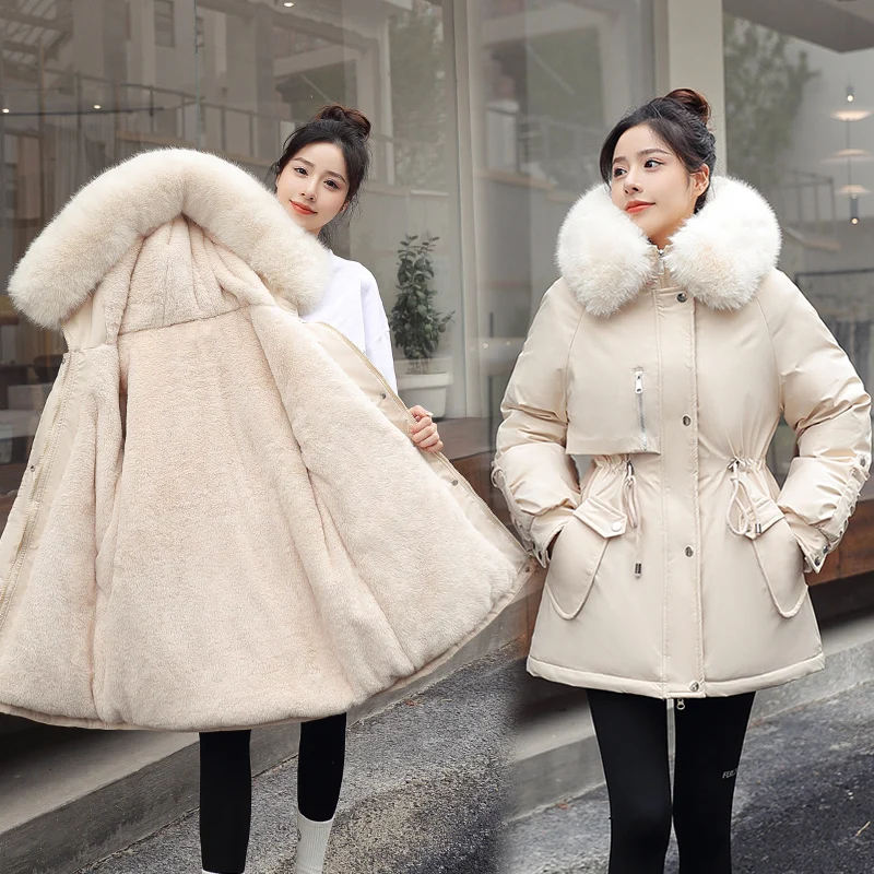 Down Padded Jacket Women Short Overcoat Fashion Lace-Up Tooling Pie To Overcome 2022 New Winter Warm Hooded Jacket Female Parka
Down Padded Jacket Women Short Overcoat Fashion Lace-Up Tooling Pie To Overcome 2022 New Winter Warm Hooded Jacket Female Parka