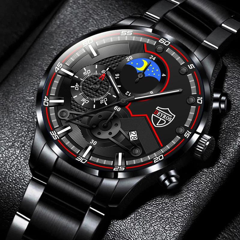 2022 Fashion Mens Watches Luxury Men Stainless Steel Quartz Wrist Watch Calendar Luminous Clock Man Sports Casual Leather Watch
2022 Fashion Mens Watches Luxury Men Stainless Steel Quartz Wrist Watch Calendar Luminous Clock Man Sports Casual Leather Watch