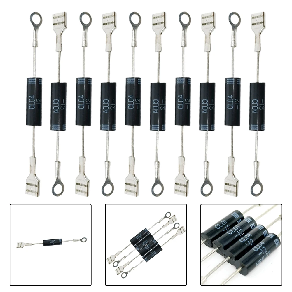 CL04-12 Microwave Diode 10pcs General High-voltage Microwave Models Unidirectional Durable Household Appliances
CL04-12 Microwave Diode 10pcs General High-voltage Microwave Models Unidirectional Durable Household Appliances