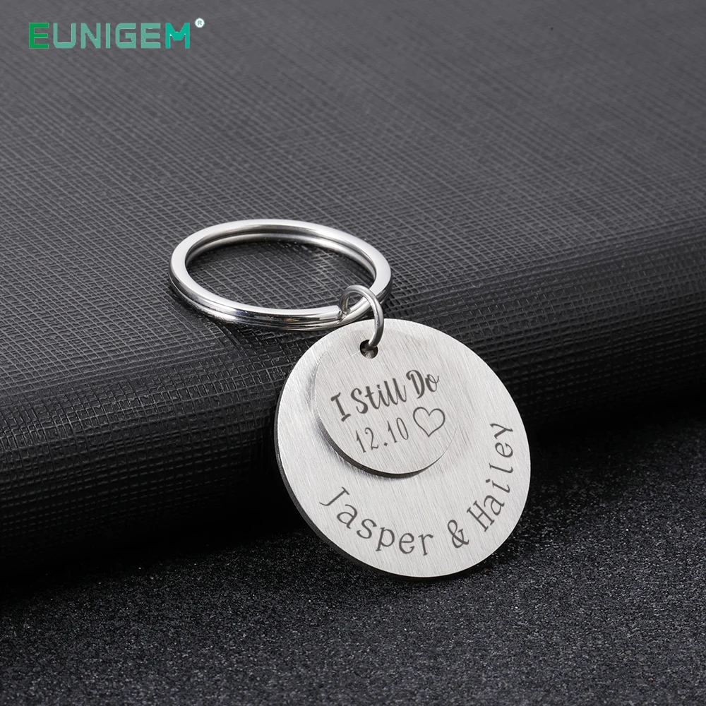 Couple Keychain Personalized I Still Do Names Keychains Customized Products Valentines Day Anniversary Gifts for Boyfriend Rings
Couple Keychain Personalized I Still Do Names Keychains Customized Products Valentines Day Anniversary Gifts for Boyfriend Rings
