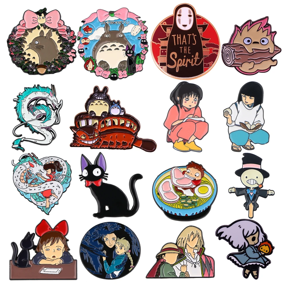 Japanese Anime Collection Enamel Pins Lapel Pins Briefcase Badges for Backpacks Women's Brooch on Clothes Accessories Gifts
Japanese Anime Collection Enamel Pins Lapel Pins Briefcase Badges for Backpacks Women's Brooch on Clothes Accessories Gifts