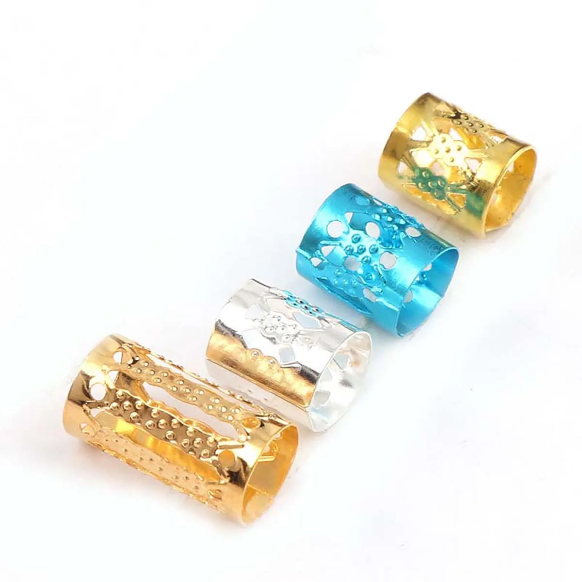 50Pcs 8x10mm 8x15mm Dreadlock Hair Rings Adjustable Cuff Clip Hair Braids Dirty Braids Beads Hairpin Jewelry Hair Accessories
50Pcs 8x10mm 8x15mm Dreadlock Hair Rings Adjustable Cuff Clip Hair Braids Dirty Braids Beads Hairpin Jewelry Hair Accessories