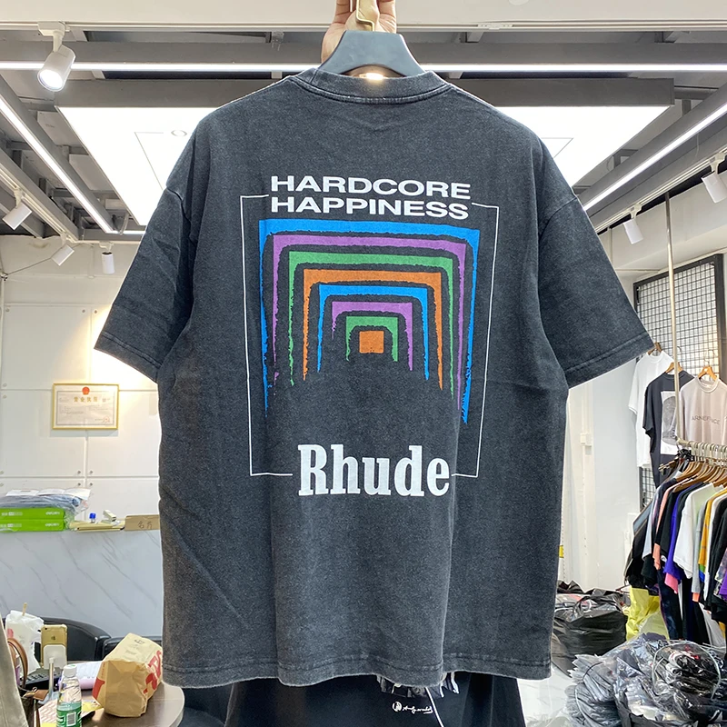 Kaus Katun Ukuran Kaus Lengan Pendek Rhude rhumubar Musim Panas Kaus Kasual Print Terowongan Warna
Kaus Katun Ukuran Kaus Lengan Pendek Rhude rhumubar Musim Panas Kaus Kasual Print Terowongan Warna