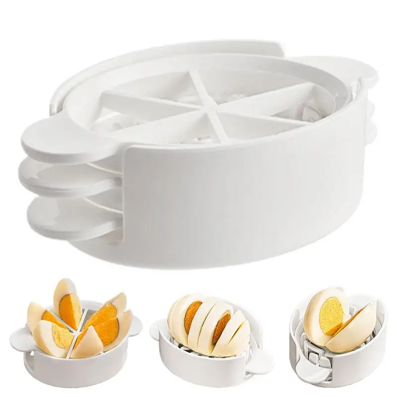 Egg Slicer Cutter Egg Cooking Tool Multifunctional Mold Cutter Artifact Gadgets Kitchen Utensils 3 in 1 Boiled Eggs Cutter
Egg Slicer Cutter Egg Cooking Tool Multifunctional Mold Cutter Artifact Gadgets Kitchen Utensils 3 in 1 Boiled Eggs Cutter