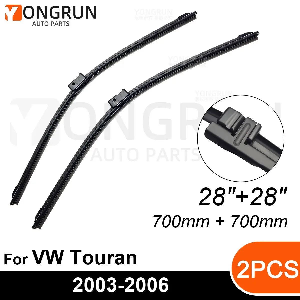 Передние стеклоочистители для VW Touran 2003-2006, резиновая щетка стеклоочистителя 28 + 28 дюймов, аксессуары для лобового стекла автомобиля 2003, 2004, 2005, 2006
Передние стеклоочистители для VW Touran 2003-2006, резиновая щетка стеклоочистителя 28 + 28 дюймов, аксессуары для лобового стекла автомобиля 2003, 2004, 2005, 2006