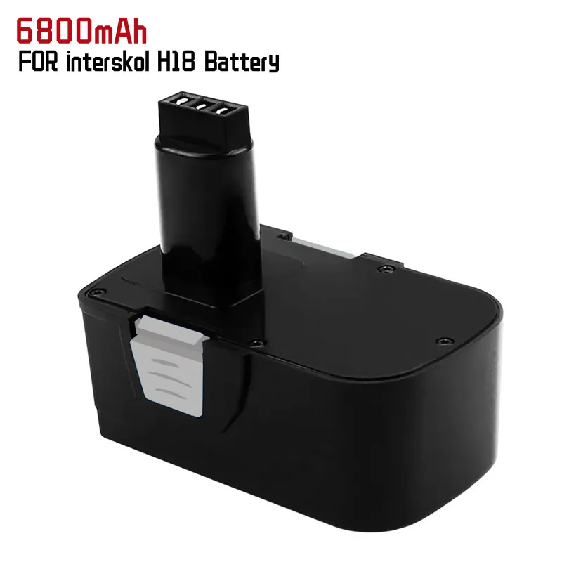 1-2 Pack 4800/6800mAh NI-MH Ersatz Akku für Interskol 18V H18 Akku-bohrschrauber Schraubendreher power Tool
1-2 Pack 4800/6800mAh NI-MH Ersatz Akku für Interskol 18V H18 Akku-bohrschrauber Schraubendreher power Tool