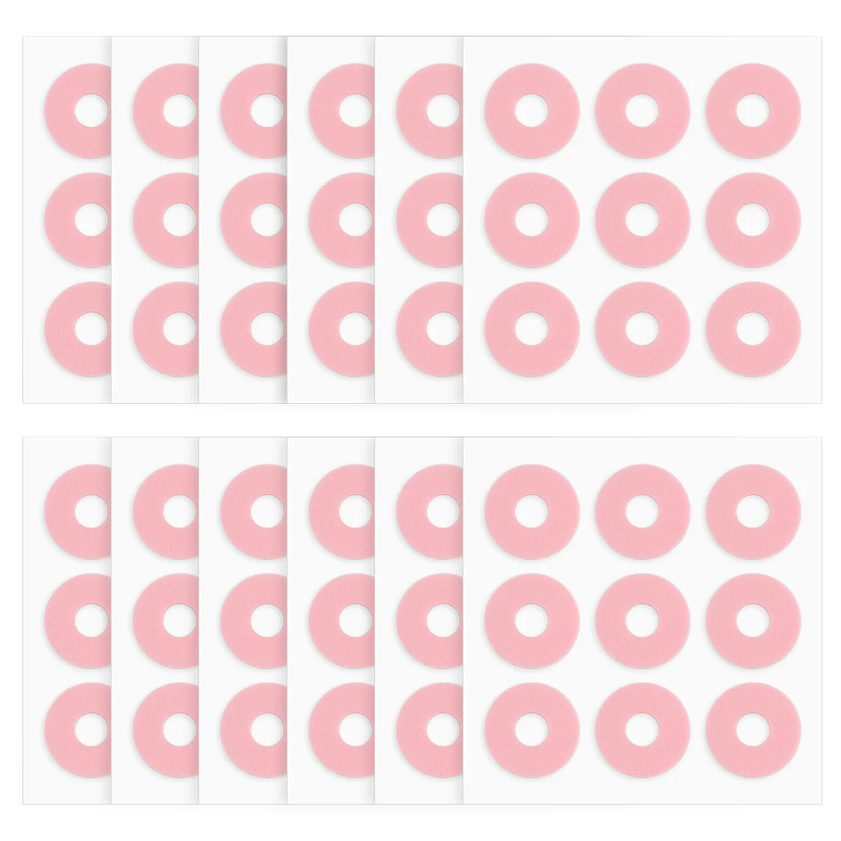 ROSENICE 12 Sheets 108PCS Self Adhesive Callus Cushions Corn Pads Waterproof Toe and Foot Protectors Protection for the feet
ROSENICE 12 Sheets 108PCS Self Adhesive Callus Cushions Corn Pads Waterproof Toe and Foot Protectors Protection for the feet