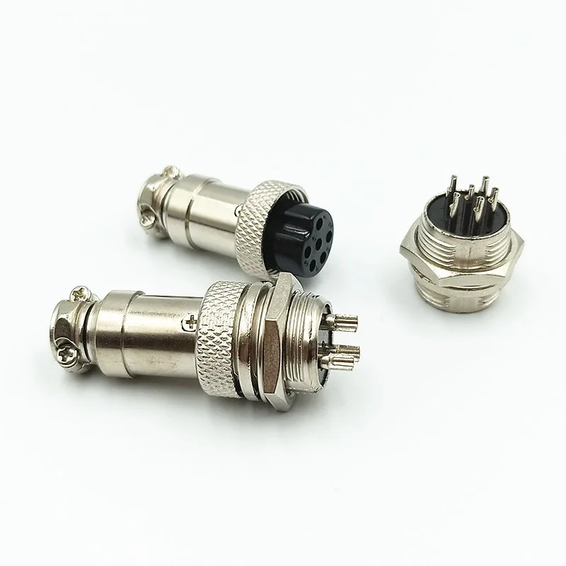 Aviation plug-in connector male and female plug socket pair plug-in GX20-2 3 4 5 6 9 10 12 core Male and female aviation plug
Aviation plug-in connector male and female plug socket pair plug-in GX20-2 3 4 5 6 9 10 12 core Male and female aviation plug