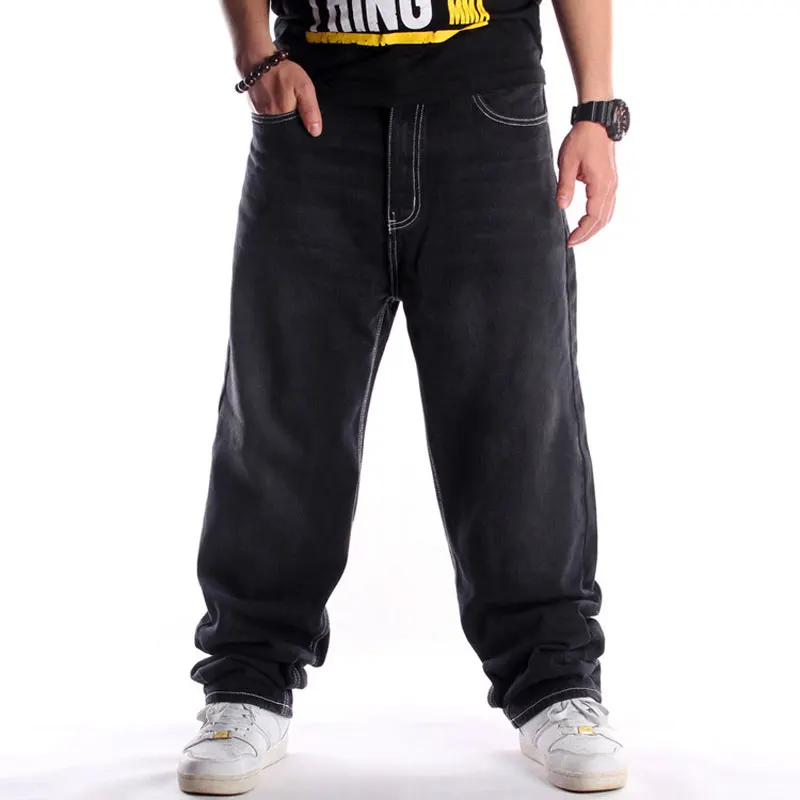 Large Loose Jeans Men's Wide Leg Pants Straight Barrel Harlem Street Dress Hip Hop Black Pants Large 30-46
Large Loose Jeans Men's Wide Leg Pants Straight Barrel Harlem Street Dress Hip Hop Black Pants Large 30-46