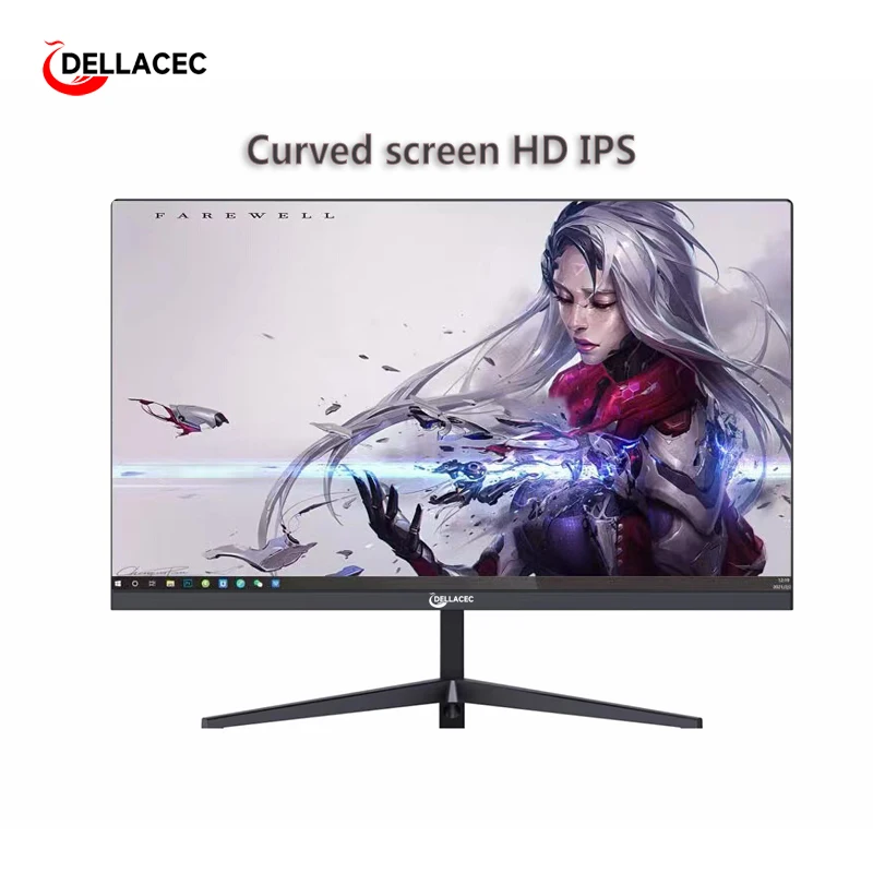 DELLACEC 24 Inch Curved Surface Display HD Screen Indicator 1K75Hz 1920 × 1080 VGA/HDMI For PC Game Tablets
DELLACEC 24 Inch Curved Surface Display HD Screen Indicator 1K75Hz 1920 × 1080 VGA/HDMI For PC Game Tablets