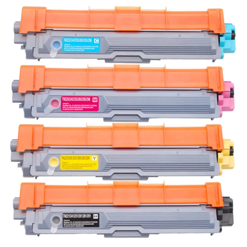 TN221 TN241 TN251 TN281 TN291 TN225 TN245 CMYK Toner Cartridge For Brother HL 3140CW 3150 3170CDW MFC 9130CW 9140 9330CDW 9340C
TN221 TN241 TN251 TN281 TN291 TN225 TN245 CMYK Toner Cartridge For Brother HL 3140CW 3150 3170CDW MFC 9130CW 9140 9330CDW 9340C