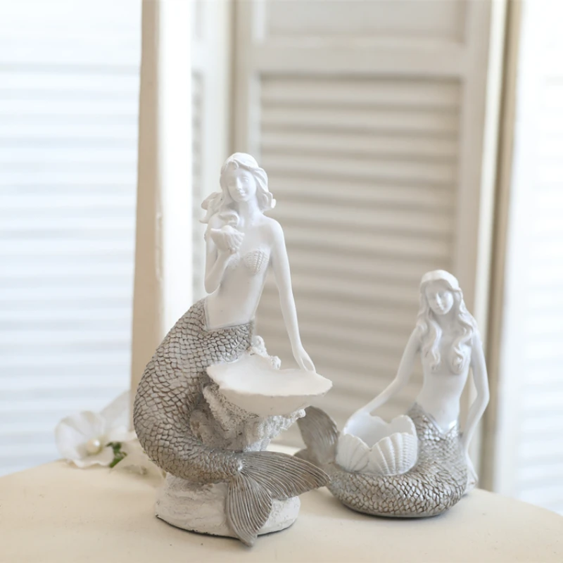Retro Gypsum Feeling Mermaid Shell Pearl Ornaments Decoration Coral Living Room Decoration Display
Retro Gypsum Feeling Mermaid Shell Pearl Ornaments Decoration Coral Living Room Decoration Display