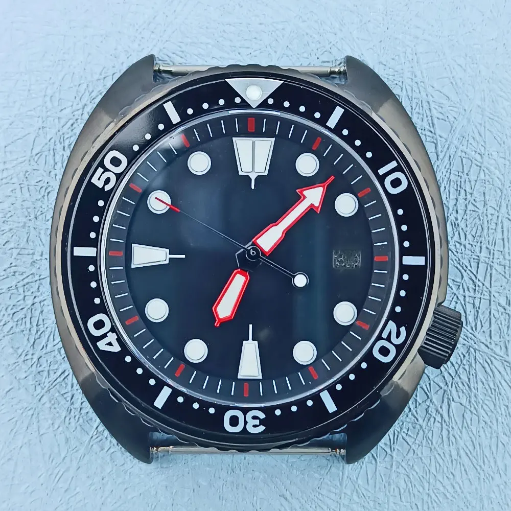 42.5mm watch case 316L stainless steel sapphire glass black case fit NH35 NH36 Watch accessories NH34 movement
42.5mm watch case 316L stainless steel sapphire glass black case fit NH35 NH36 Watch accessories NH34 movement