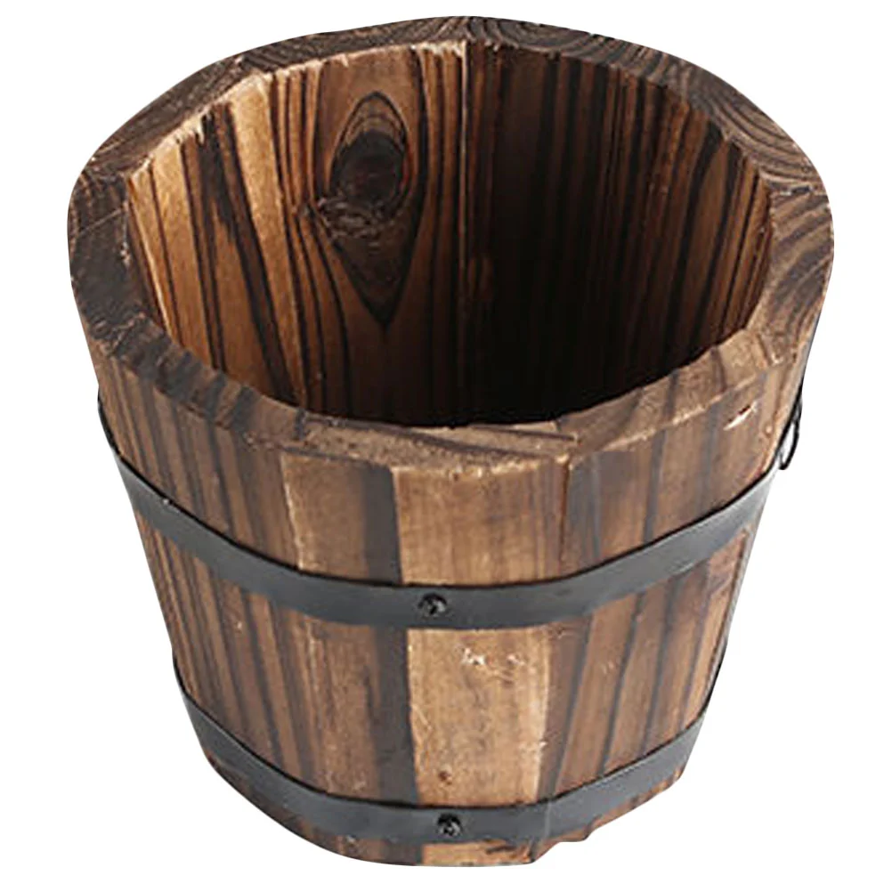 Wood Flower Planter Pot Bucketwooden Rustic Whiskeyvintage Pots Decor Plantersforretro Box Pailhome Handles Outdoor Indoor
Wood Flower Planter Pot Bucketwooden Rustic Whiskeyvintage Pots Decor Plantersforretro Box Pailhome Handles Outdoor Indoor
