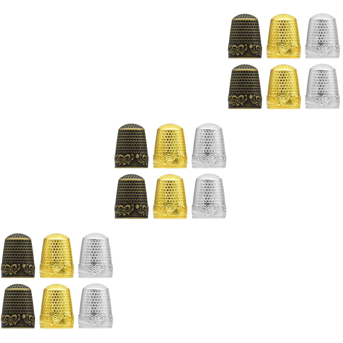 Thimble Finger Thimbles Metal Shield Protector Sewingtailor Fingertip Ring Quilting Thumb Diy Embroidery Cross Needlework Copper 
Thimble Finger Thimbles Metal Shield Protector Sewingtailor Fingertip Ring Quilting Thumb Diy Embroidery Cross Needlework Copper