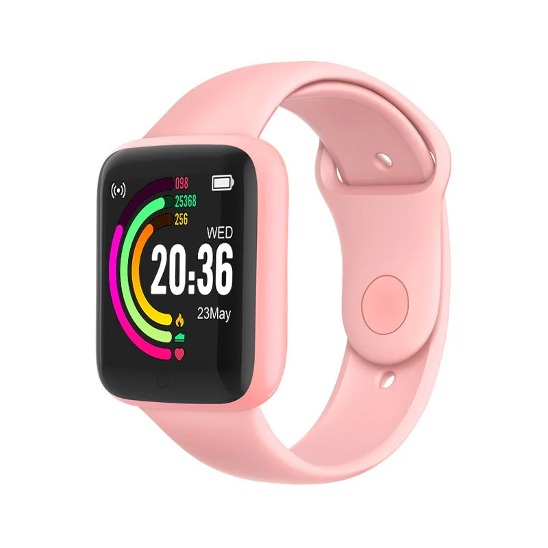 Y68Smart Bracelet Color Screen Heart Rate Blood Pressure Bluetooth Step Meter Sports Bracelet Smart Watch Women Smart Watches
Y68Smart Bracelet Color Screen Heart Rate Blood Pressure Bluetooth Step Meter Sports Bracelet Smart Watch Women Smart Watches