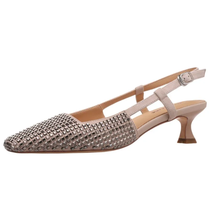 Women Sandals Spring Summer Fashion Elegant Party Wedding Rhinestone Kid Suede Leather Square Toe High Heels Shoes Woman
Women Sandals Spring Summer Fashion Elegant Party Wedding Rhinestone Kid Suede Leather Square Toe High Heels Shoes Woman