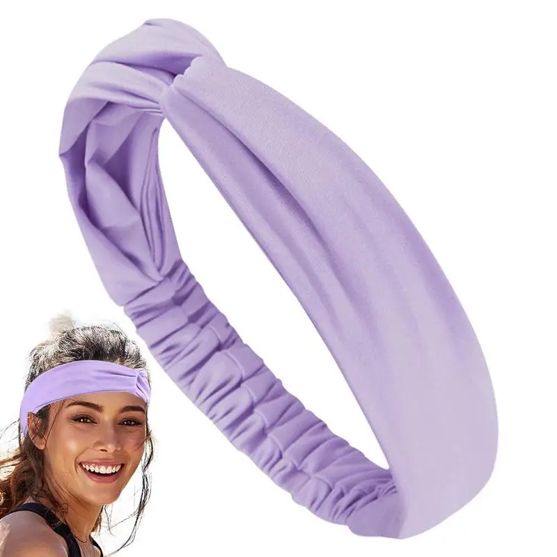 

Stretchy Headbands For Women Cute Headbands For Girls Not Pulling Hair Non-Slip Strong Elasticity For Go Out Dance Makeup Sports