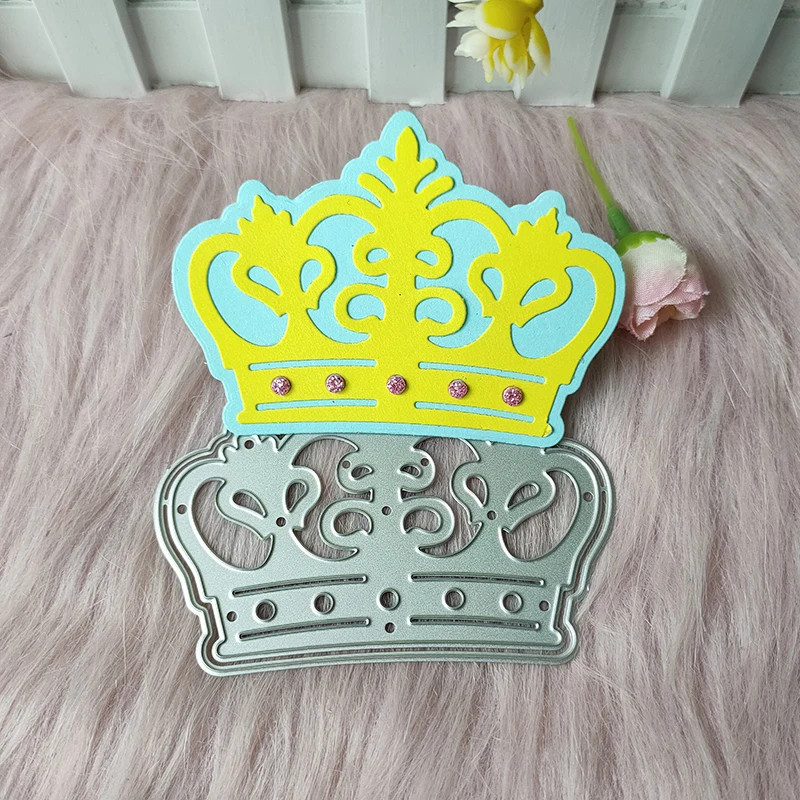 New The big crown metal cutting die mould scrapbook decoration embossed photo album decoration card making DIY handicrafts
New The big crown metal cutting die mould scrapbook decoration embossed photo album decoration card making DIY handicrafts