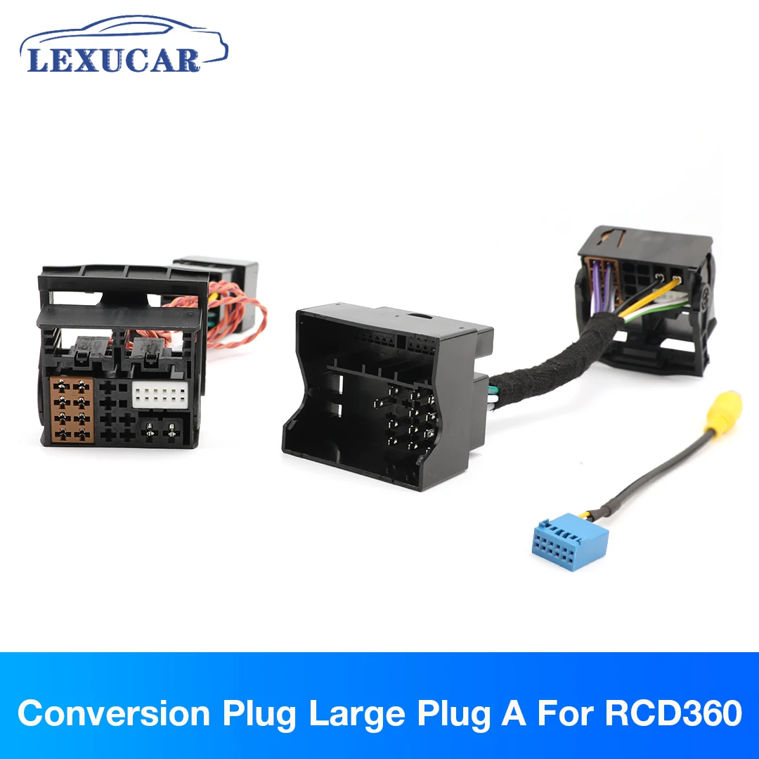 NONAME RCD360 RCD360PRO Radio Conversion Plug Large Plug A PQ TO MQB Small plug B for VW Passat B5 B6 Golf 5 6 POLO Jetta MIB
NONAME RCD360 RCD360PRO Radio Conversion Plug Large Plug A PQ TO MQB Small plug B for VW Passat B5 B6 Golf 5 6 POLO Jetta MIB