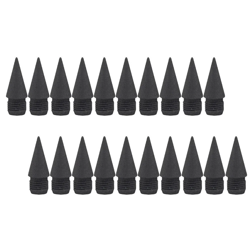 20 Pcs Pencils For Students Inkless Replacement Tip Replaceable Head Nibs Tips 1.4X0.4X0.4CM Black Graphite Student
20 Pcs Pencils For Students Inkless Replacement Tip Replaceable Head Nibs Tips 1.4X0.4X0.4CM Black Graphite Student