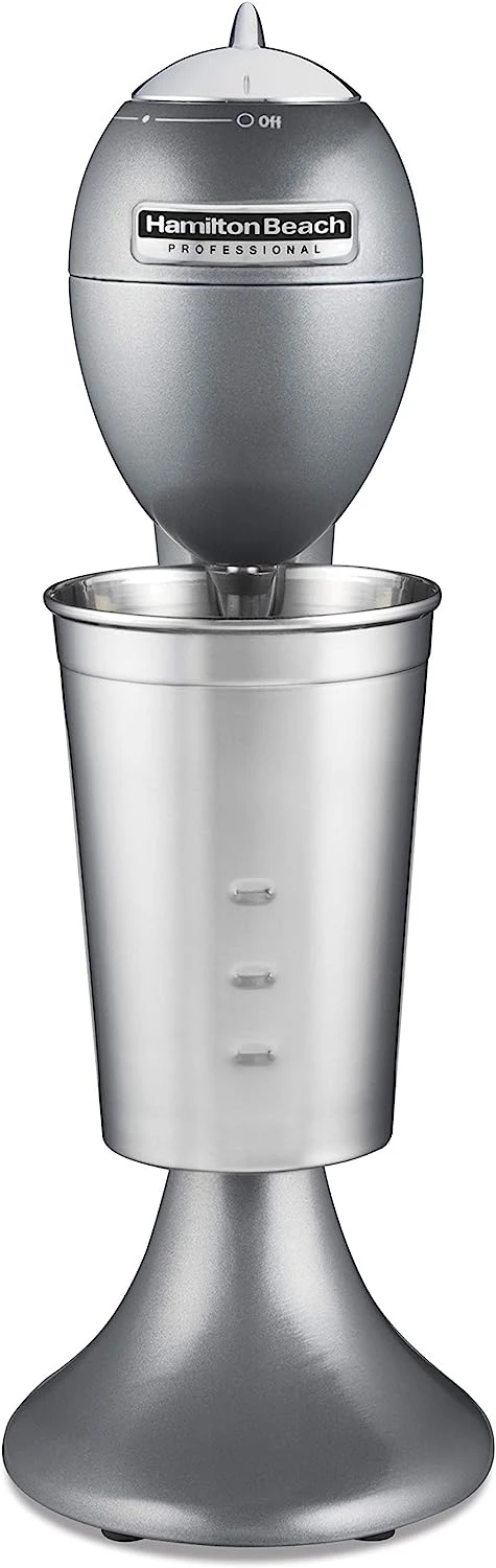 Retro Die-Cast Mixer for Milkshakes, Soda Fountain Drinks, Protein Shakes, Whipping Omelets and Pancake Batter, 28 Oz Cup (65120
Retro Die-Cast Mixer for Milkshakes, Soda Fountain Drinks, Protein Shakes, Whipping Omelets and Pancake Batter, 28 Oz Cup (65120