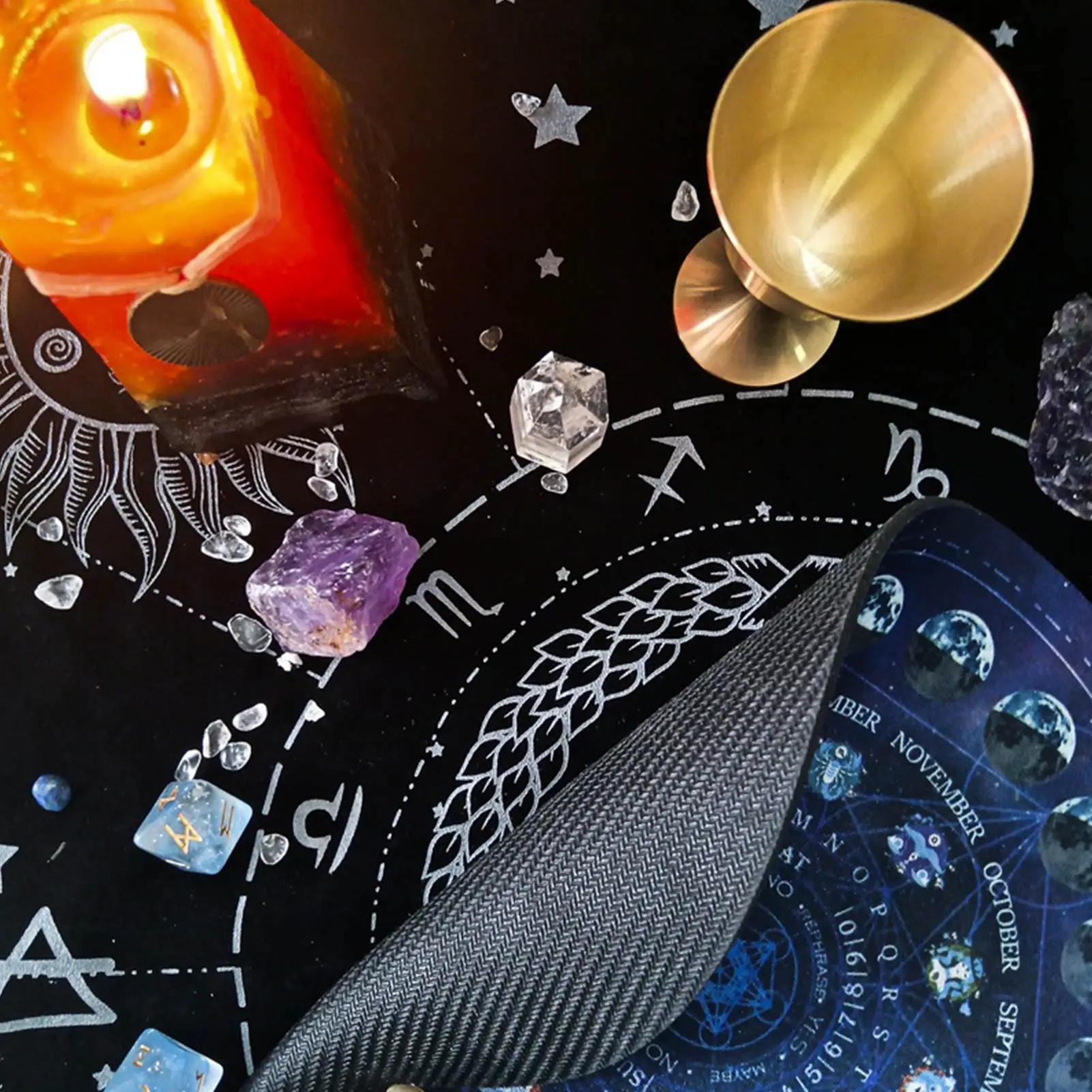 Altar Tarot Card Cloth Tarot Card Tablecloth Starry Sky Rubber Pad For Divination Divination Rubber Mat 8.66in Tarot Card Cloth
Altar Tarot Card Cloth Tarot Card Tablecloth Starry Sky Rubber Pad For Divination Divination Rubber Mat 8.66in Tarot Card Cloth