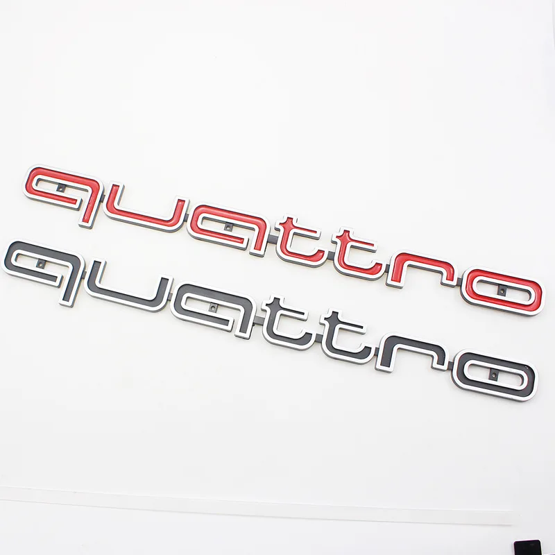 3D ABS Car Sticker Auto Grille Emblem Quattro Decals for Audi Sline Quattor Badge A3 A4 A5 A6 A7 A8 Q3 Q5 Q7 S3 S4 S5 S6 RS3 RS4 
3D ABS Car Sticker Auto Grille Emblem Quattro Decals for Audi Sline Quattor Badge A3 A4 A5 A6 A7 A8 Q3 Q5 Q7 S3 S4 S5 S6 RS3 RS4
