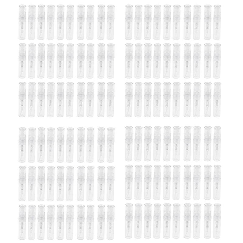 120Pcs Clear 2Ml Atomizer Plastic Bottle Spray Disposable Perfume Empty Sample Bottle For Travel Party
120Pcs Clear 2Ml Atomizer Plastic Bottle Spray Disposable Perfume Empty Sample Bottle For Travel Party