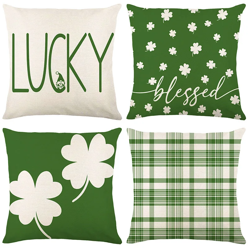 Clover Printing Series Sofa Creative Cushion Cover Simple Throw Pillow Cover Home Decoration Party Car
Clover Printing Series Sofa Creative Cushion Cover Simple Throw Pillow Cover Home Decoration Party Car